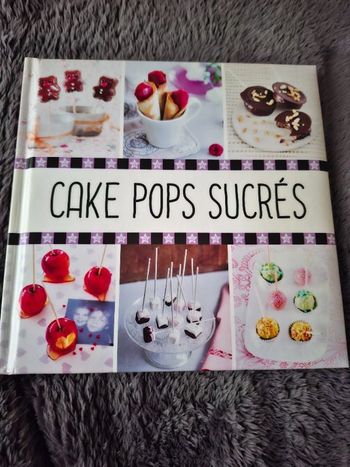 Livre Cake pops sucrés en très bon état