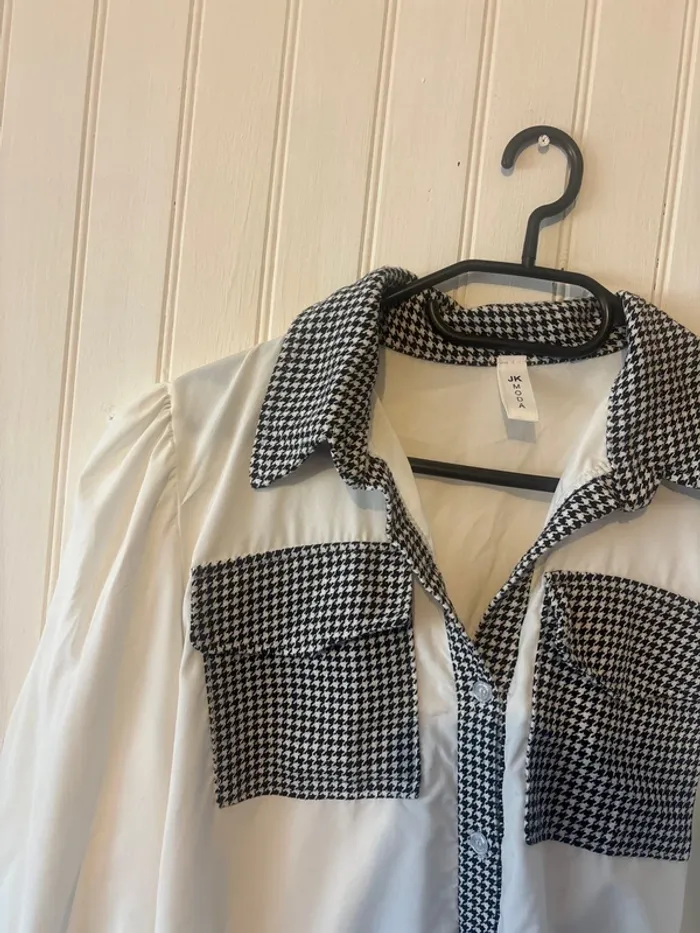 Chemise pied de poule - photo numéro 2