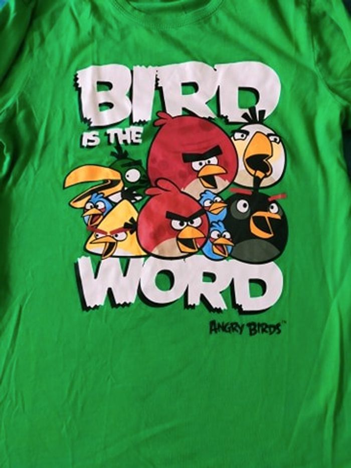 Haut garçon vert - Angry Birds- T : 14 ans - photo numéro 2