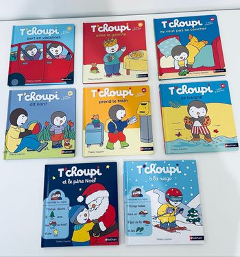 Lot de 8 livres T’Choupi