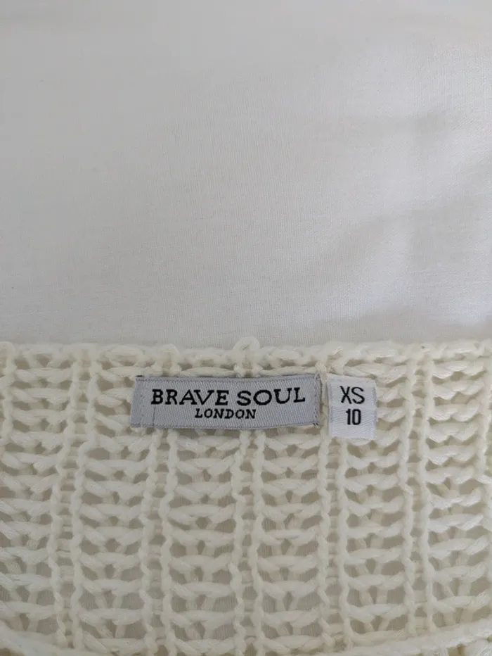 Blouse crème - Brave soul London - taille XS - photo numéro 3