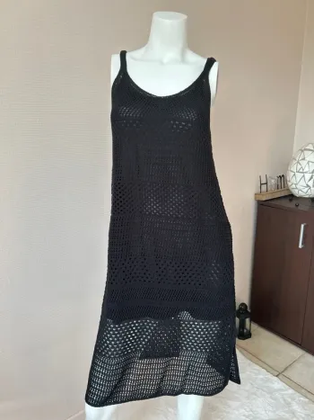 Robe d été en crochet doublée neuve