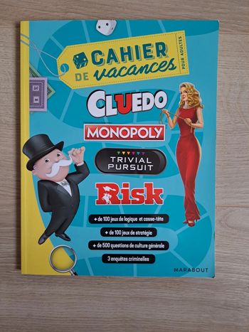 Cahier de vacances adultes