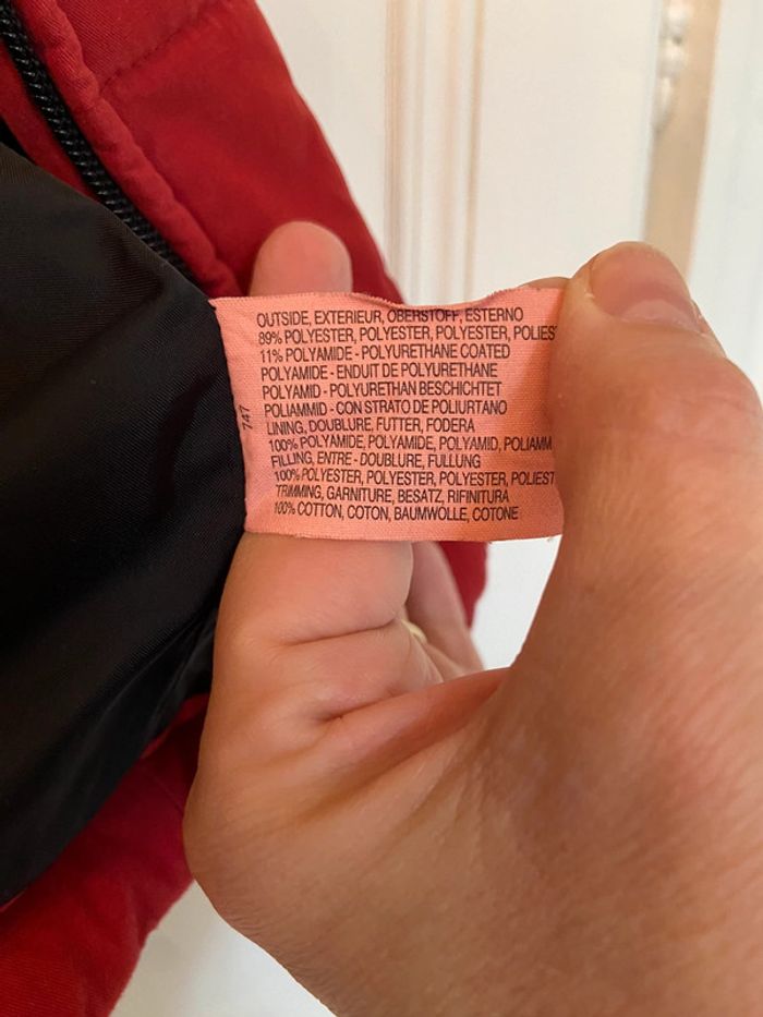 Veste matelassée sans manches rouge Esprit - photo numéro 9