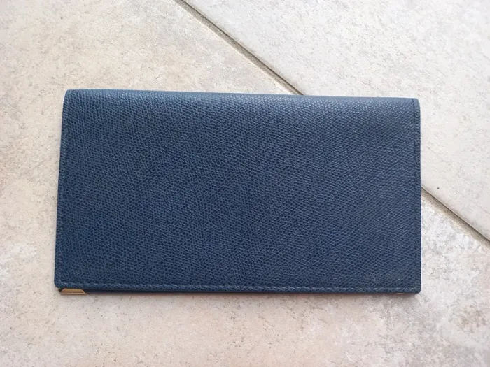 Porte chéquier Cic bleu - photo numéro 2