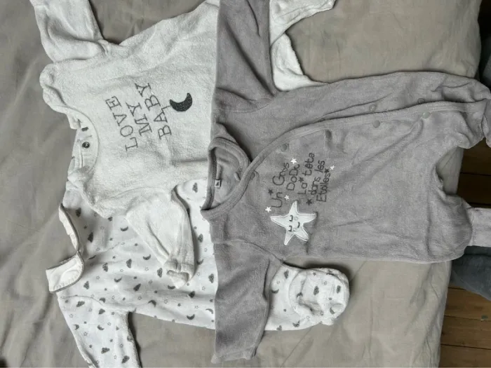Lot de 3 pyjamas