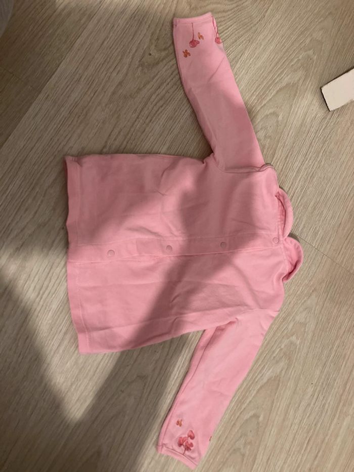 T shirt manche longue bebe fille taille 9 mois - photo numéro 4