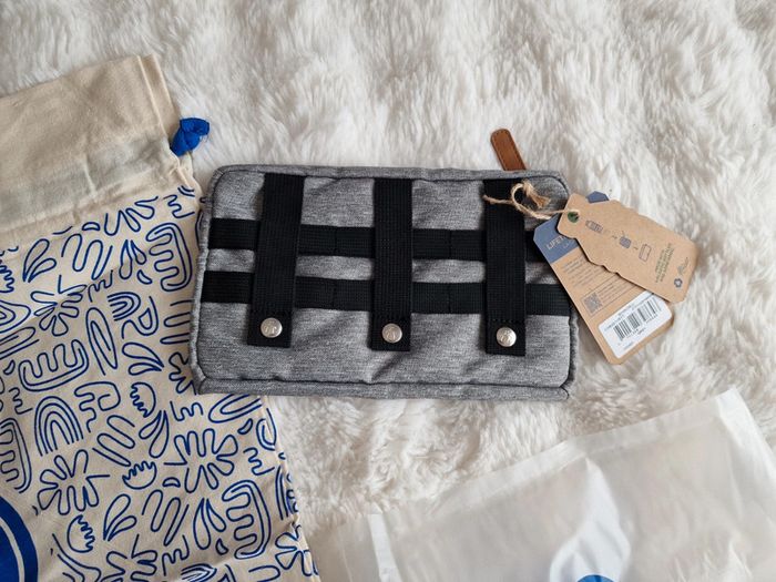 Lot Cabaïa pochette et sac toile neuf - photo numéro 4