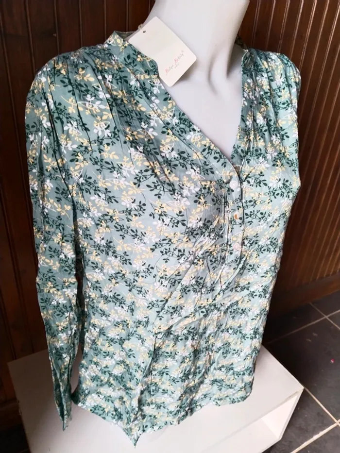 Jolie blouse tunique femme marque Melya Melody taille 46 48 - photo numéro 4