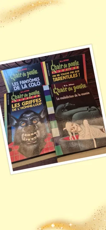 📚 Chair de Poule - 4 livres 📚