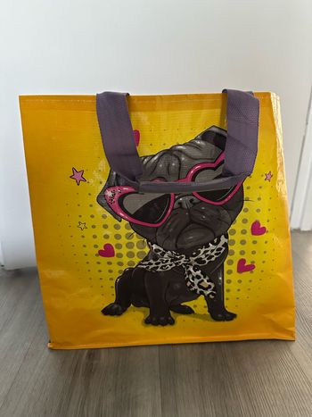 Sac shopping bouledogues