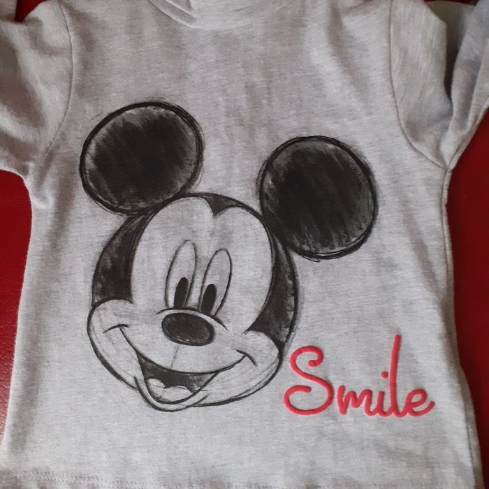 Disney baby: T-shirt manches longues Mickey *12 mois - photo numéro 2