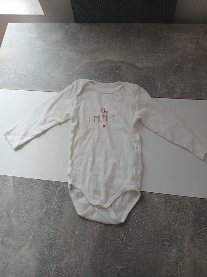 Body manches longues kiabi