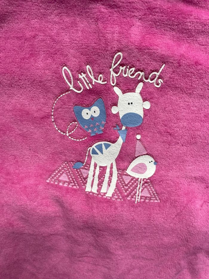 Pyjama velours, fille, 24 mois - photo numéro 2
