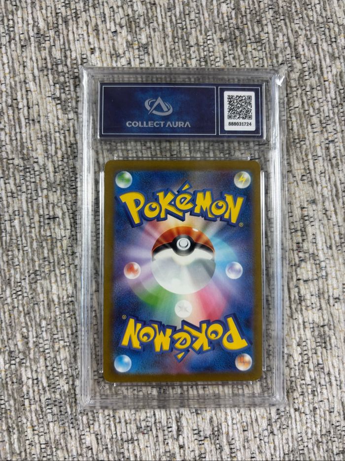Carte Pokémon Japonaise Ronflex 181/165 Gradée Collect Aura 10 - photo numéro 3