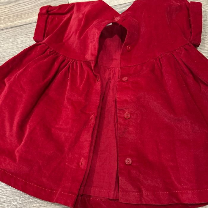 Robe velours rouge - photo numéro 3