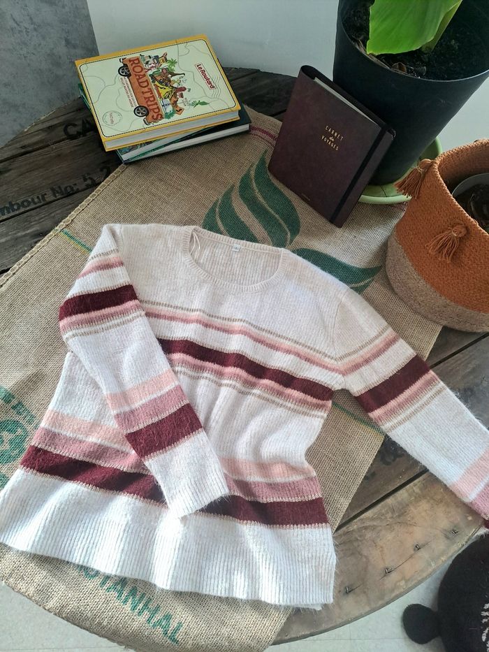 Pull à rayures