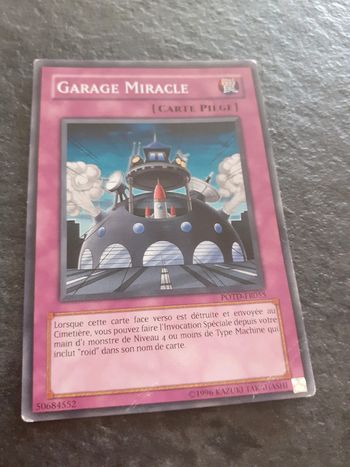 Carte Yu-Gi-Oh ! Garage miracle POTD-FR055
