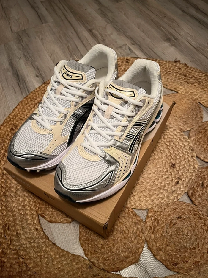 ASlCS Gel-Kayano 14 Crème Noir 37.5 - photo numéro 4