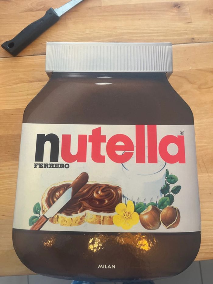 Coffret livre nutella
