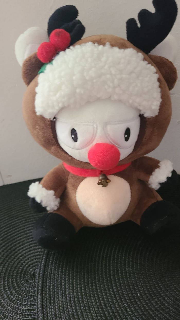 peluche renne cerf elan mascotte xiaomi de noel