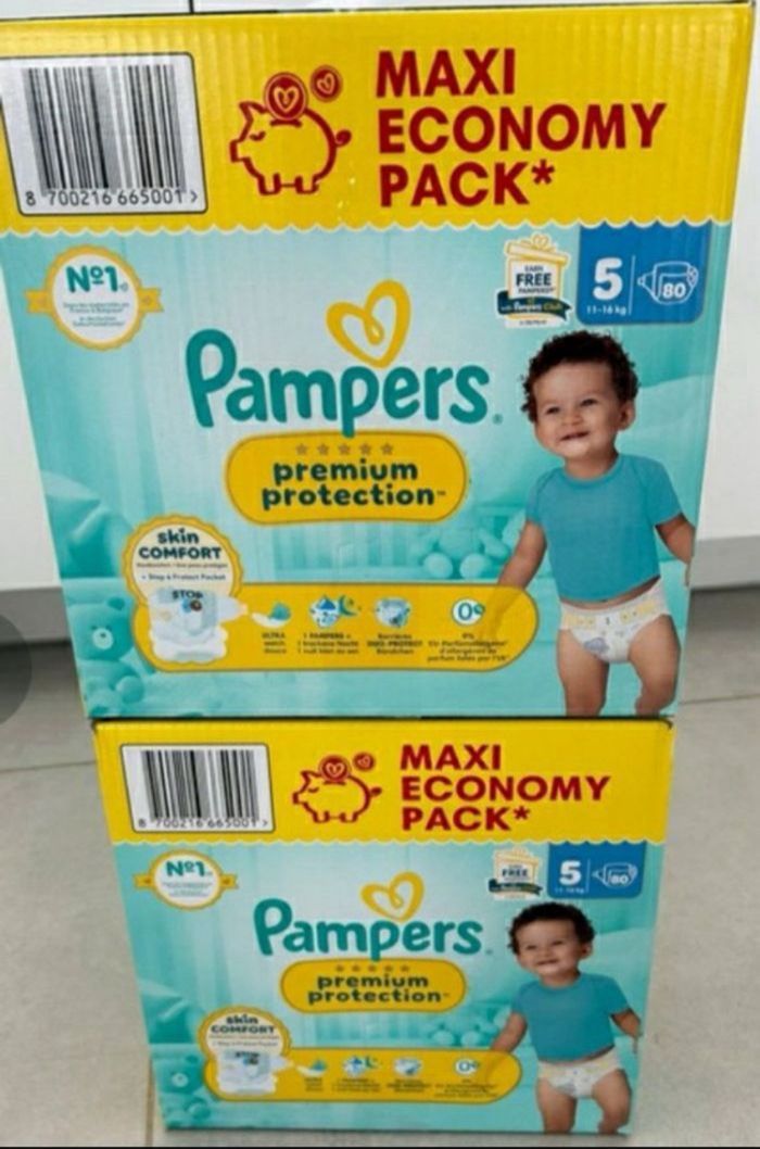 Couches Pampers, Premium, protection T5