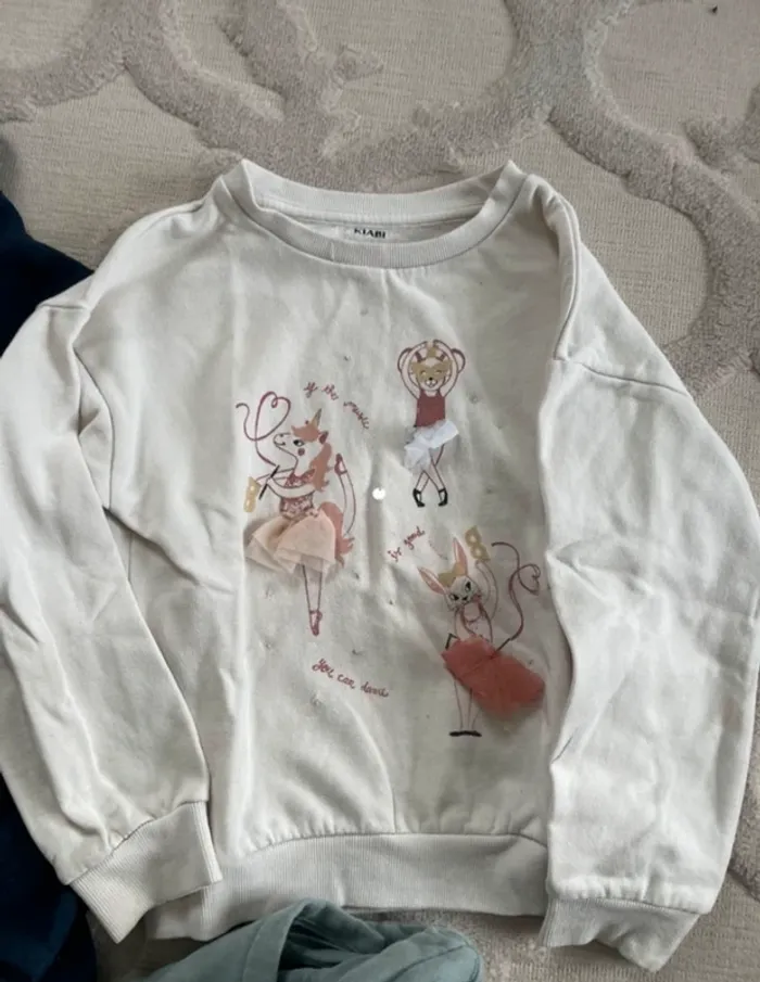 Lot de 9 haut pull sous pulls en bon état. 8 ans - photo numéro 11