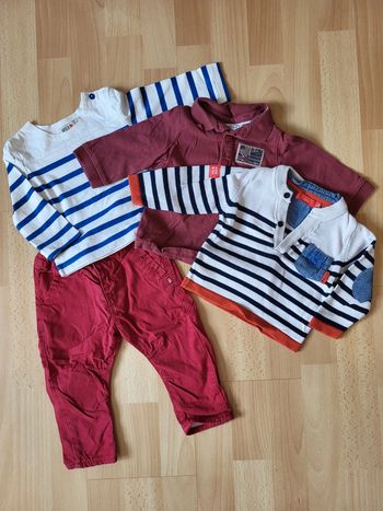 Lot de vêtements bébé garçon