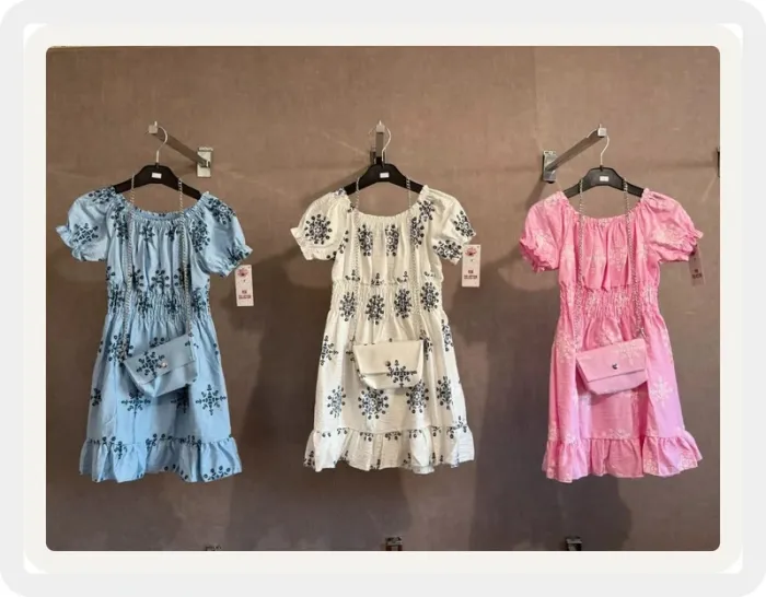 Robe rose pour filles - photo numéro 4