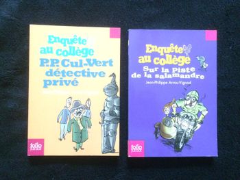 Livres enquêtes au collège