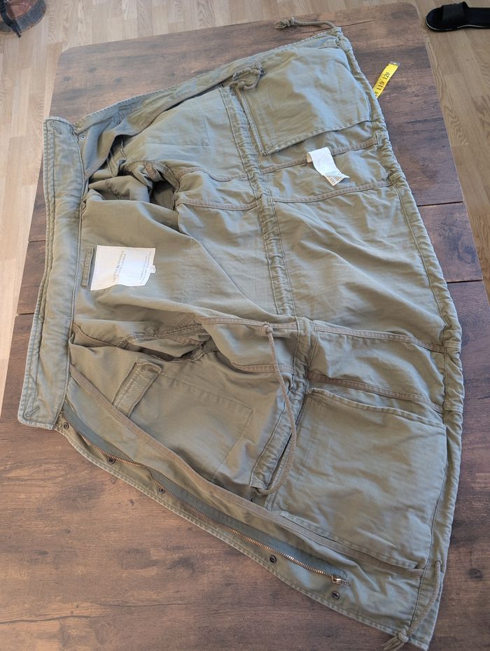 Ralph Lauren Military Field Veste Drapeau Américain Arrière - photo numéro 4