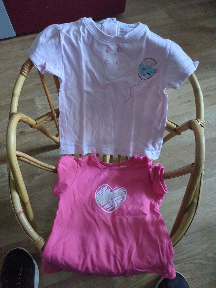Lot de 2 thee short