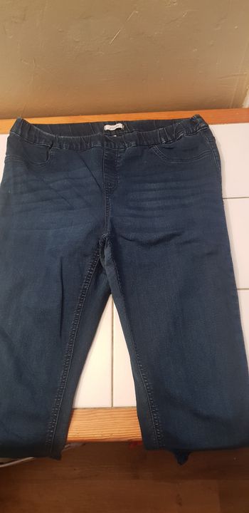 Jeans taille élastique 