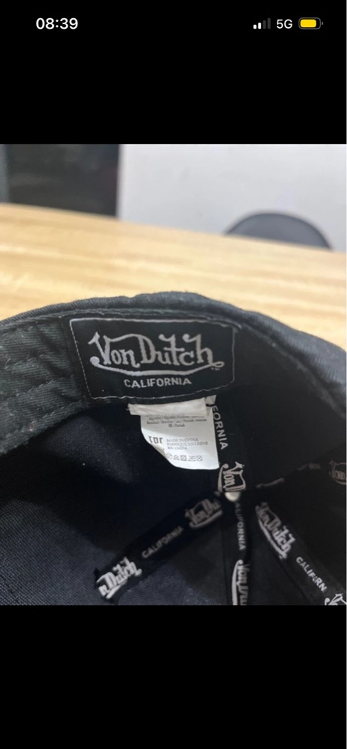 casquette von dutch - photo numéro 4