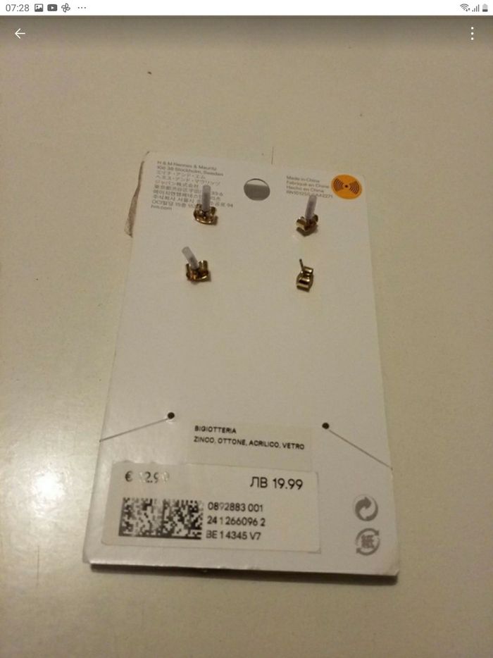 2 paires de boucles d'oreille neuve - photo numéro 2