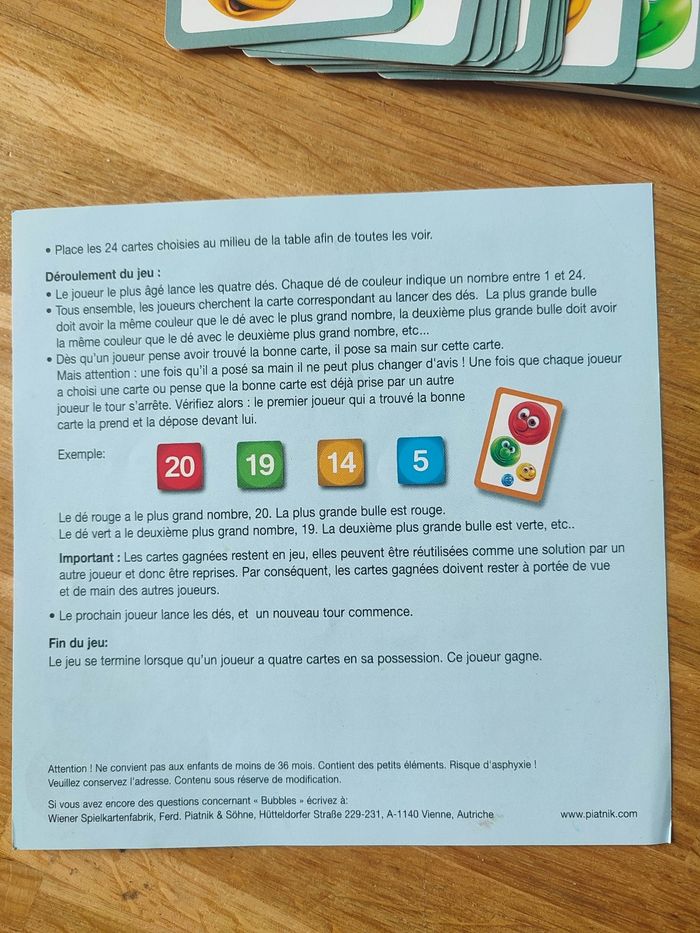 Jeu de société bubbles - photo numéro 5