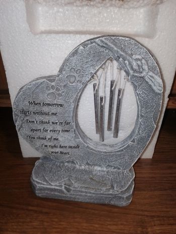 Carillon en souvenir de son animal