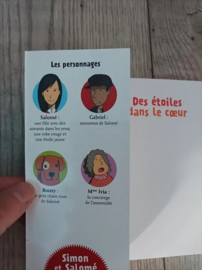 Livre "des étoiles dans le cœur" neuf - photo numéro 4