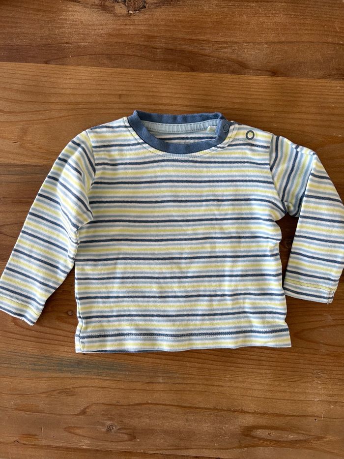 Lot de deux tee-shirts - 6 mois - photo numéro 3