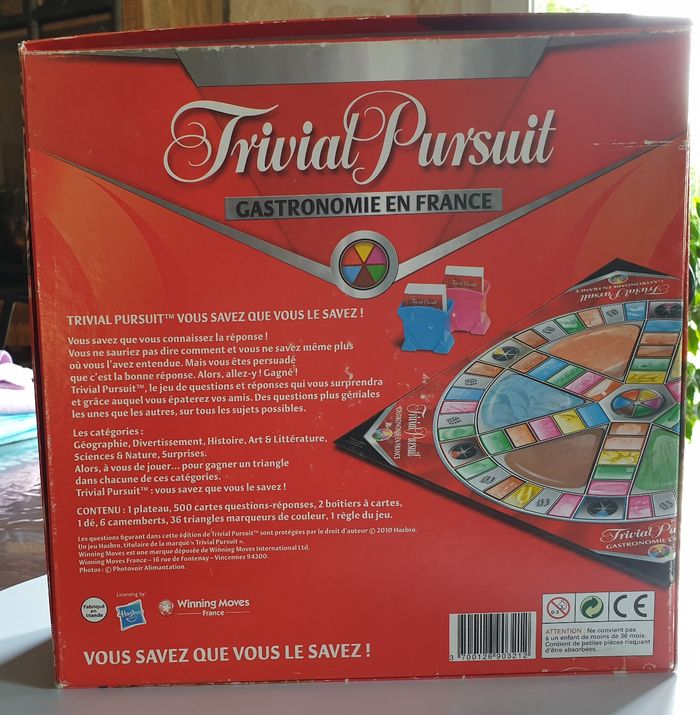 Trivial Poursuit Grastronomie en France - photo numéro 7
