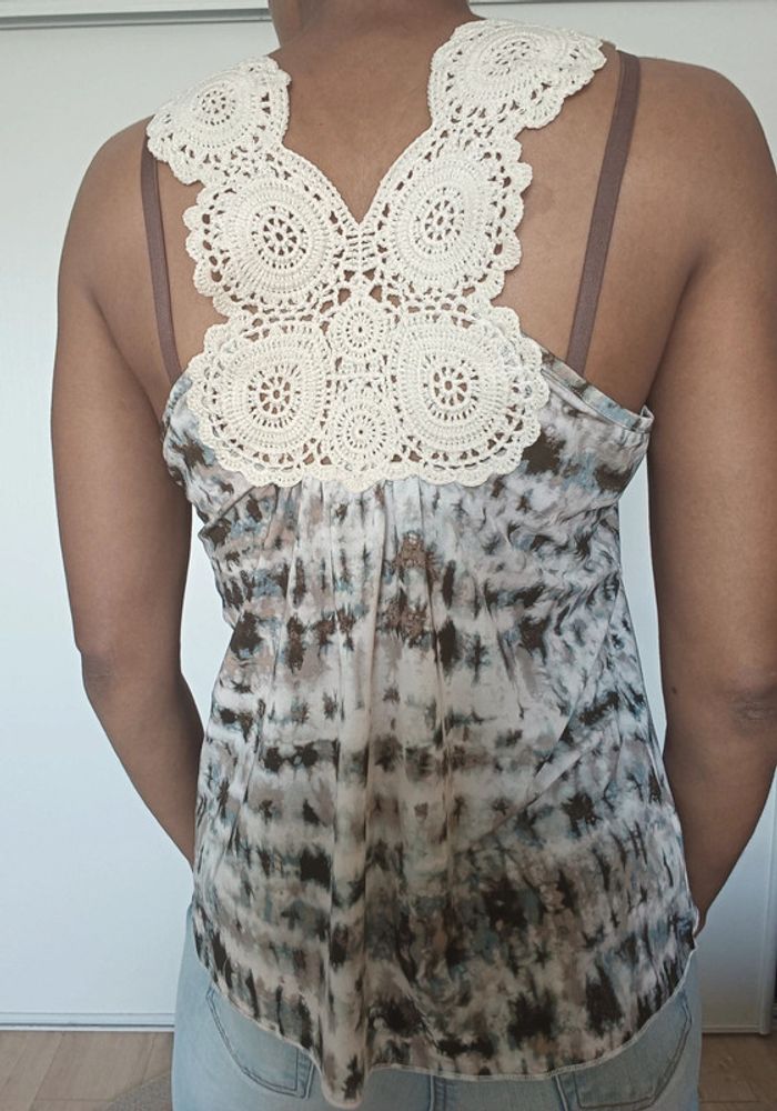 Débardeur brodé cache-cache T.M - photo numéro 3