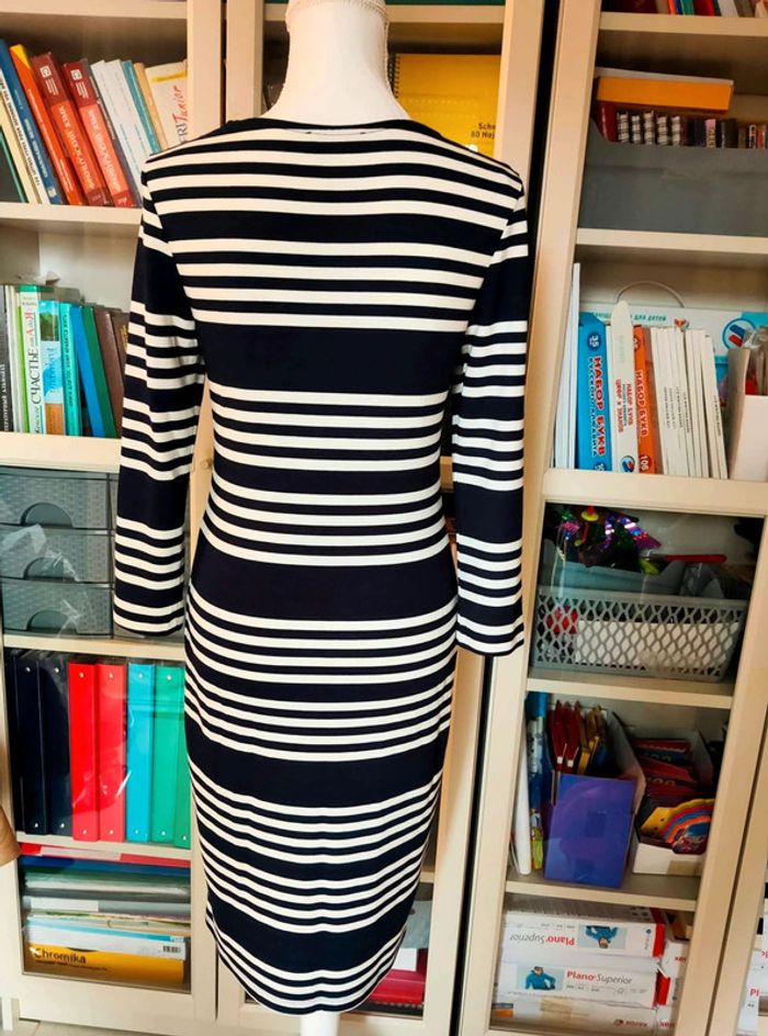 Edc Robe  mi-longue  rayée - photo numéro 3