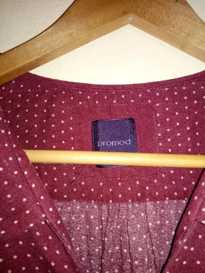 Blouse à pois de chez Promod - photo numéro 2