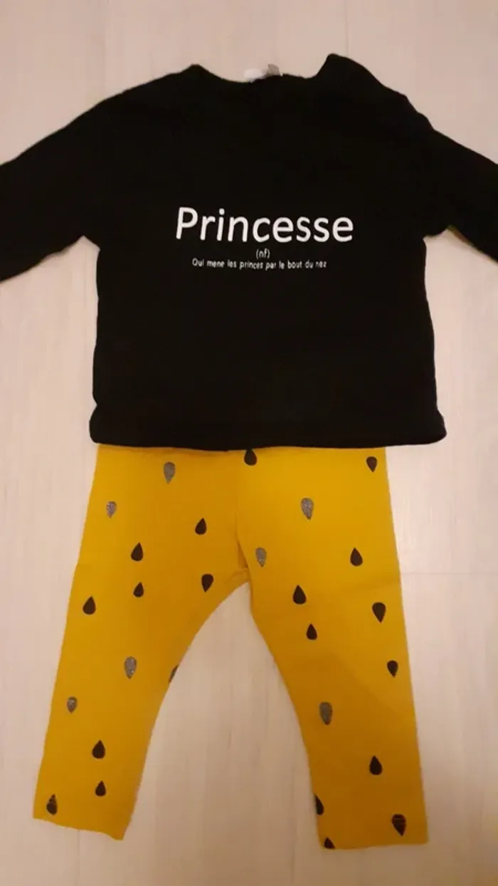 Ensemble 2 pièces legging et haut - photo numéro 2