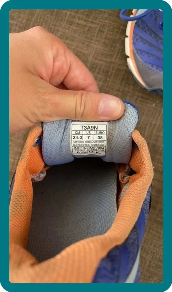 Baskets asics - photo numéro 2