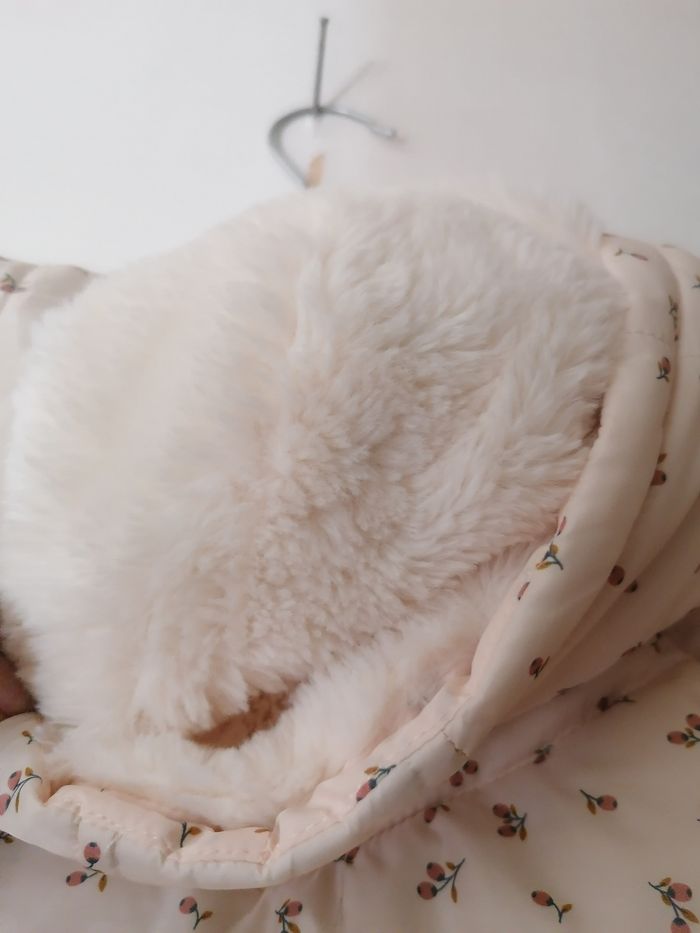 Manteau d'hiver fille 24mois kiabi, à capuche - photo numéro 8
