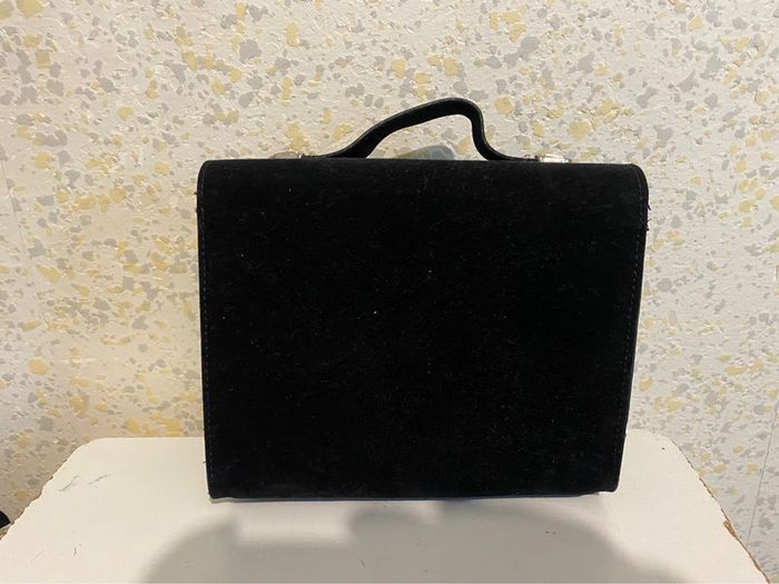 Sac vintage créateur Betty Dumoulin daim chien - photo numéro 2