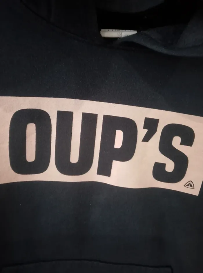 Pull Sweat à capuche - Fille 10 ans - photo numéro 2