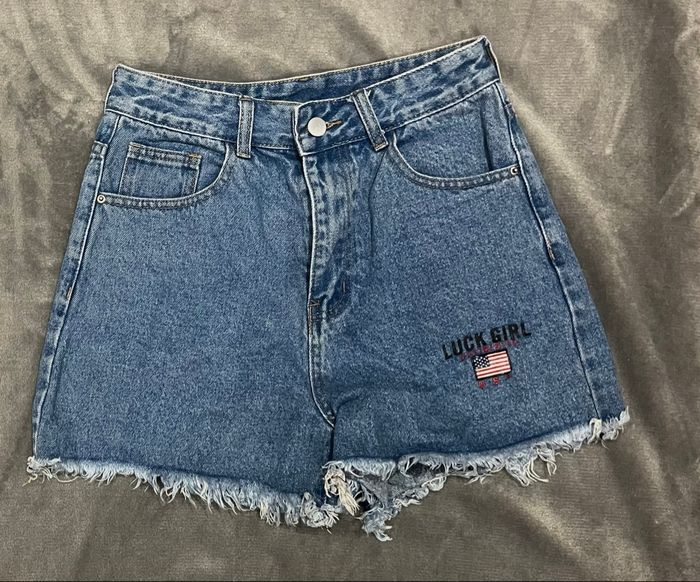 Short en jean