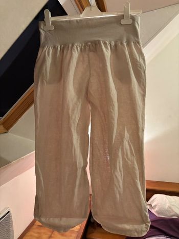 Pantalon jambes large